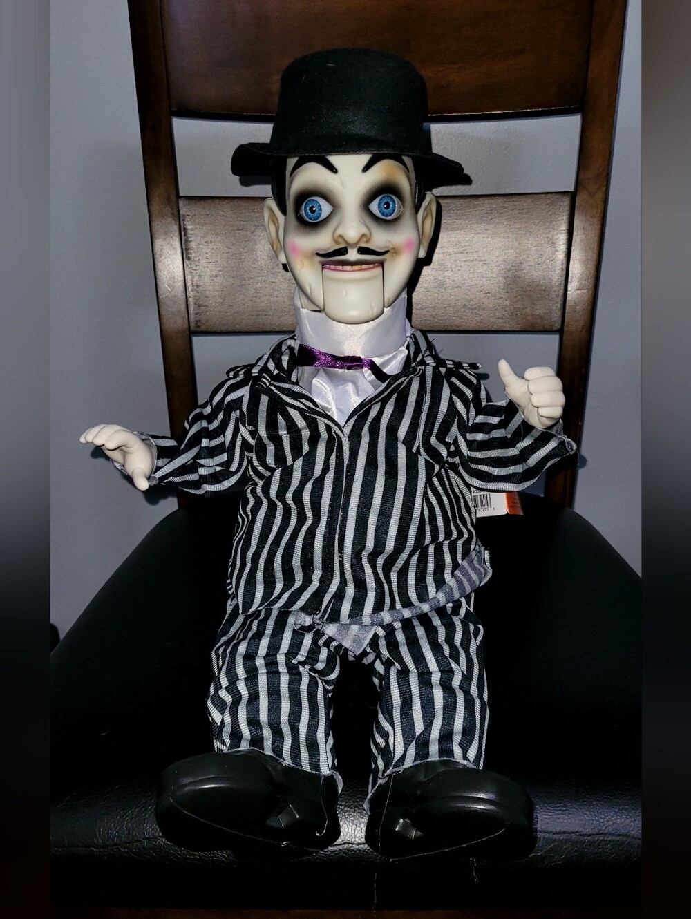 Spooky Village Ventriloquist Dummy -Creepy Halloween Doll